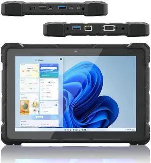 HIGOLEPC F9A Rugged Tablet: 10.1 Inch Windows 11 Pro, Alder Lake N150 CPU, 8GB RAM, 128GB Storage, 8000mAh Battery, WiFi 5, Bluetooth 4.2, USB-C, HDMI, Waterproof, Shockproof, Ideal for Harsh Enviro HIGOLEPC F9A Rugged Tablet: 10.1 Inch Windows 11 Pro, Alder Lake N150 CPU, 8GB RAM, 128GB Storage, 8000mAh Battery, WiFi 5, Bluetooth 4.2, USB-C, HDMI, Waterproof, Shockproof, Ideal for Harsh Enviro