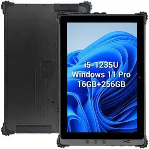 HIGOLEPC F9M 10.1" Rugged Mobile Tablet,Windows 11 Pro Tablet,Intel i5-1235U,16GB RAM & 256GB SSD,IP65 Waterproof,4G LTE,5900mAh, WiFi 6, Dual Type-C, GPS, for Industrial, Field Service, GIS Mapping HIGOLEPC F9M 10.1" Rugged Mobile Tablet,Windows 11 Pro Tablet,Intel i5-1235U,16GB RAM & 256GB SSD,IP65 Waterproof,4G LTE,5900mAh, WiFi 6, Dual Type-C, GPS, for Industrial, Field Service, GIS Mapping