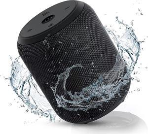 NOTABRICK Bluetooth Speakers,Portable Wireless Speaker with 15W Stereo Sound, Active Extra Bass, IPX6 Waterproof Shower Speaker, Double Pairing, for Party, Home Theater, Game Theater