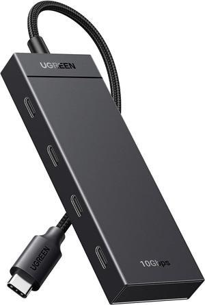 UGREEN USB C Hub, 10Gbps 4 in 1 USB 3.2 Adapter with 4 USB-C 3.2, 4 Ports USB C Splitter Extender for MacBook Pro/Air, iPad Pro, iPhone 15/15 Pro Max, Surface, PC, Laptops and More