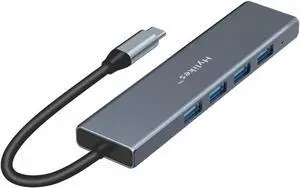 USB C Hub USB C to USB 3.0 Hub 4 Ports USB Hub for Laptop,MacBook Pro/Air, iPad Pro, iMac,Dell, Chromebook,Keyboard,Mouse,HDD,iPhone 15/15 Pro,Galaxy S23. Laptop hub,Desktop hub