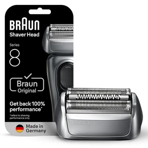 Braun Series 8 83M Electric Shaver Head Replacement Cassette, Silver Braun Series 8 83M Electric Shaver Head Replacement Cassette, Silver