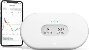 2960 View Plus - Battery Powered Radon & Air Quality Monitor (PM, CO2, VOC, Humidity, Temp, Pressure)