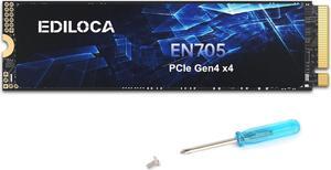 EN870 SSD 2TB PCIe Gen4, Up to 7300MB/s, 3D TLC NAND Flash, NVMe M.2 2280, Dynamic SLC Cache, Internal Solid State Drive, Compatible with PS5 and PC
