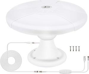 RV TV Antenna Outdoor Digital HDTV Antenna, Amplifier Signal Booster 16ft Coaxial Cable - for Camper, RV Trailer Truck Caravan Boat