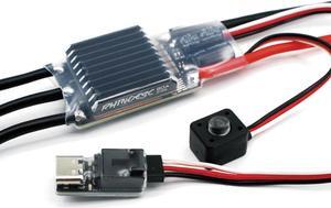 AM32 VE80A Crawler ESC 2-8S BEC 5.2-8.2V Brushless ESC for 1/8 1/10 Scale Crawler Car Axial SCX10 Traxxas TRX-4 TRX-6 (Crawler ESC VE80A)