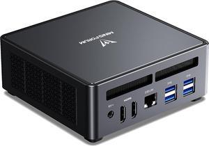 Venus UM790 Pro Mini PC  Ryzen 9 7940HS up to 5.2 GHz 64GB DDR5 1TB SSD with  Radeon 780M, 4X USB3.2, 2X USB4, 2xHDMI 2.1, 2X PCIe4.0, Wi-Fi 6E/BT5.3, RJ45 2.5 G