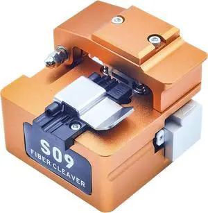 Signal fire Optical Fiber Cleaver, Fiber Optic Knife, High Precision Optical Fiber Cleaver W/ 16 Cleaving Spots & 48000 Cleaves, FTTH Optic Fiber Cutter W/Scrap Collector