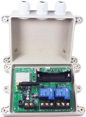 KT-G3-A USA 4G GSM AUTO Relay Switch 12V Solenoid Remote Control Box Wireless Gate Opener 2CH Output HOG Trap Aircraft Pre-Heater System 30A Relay Contact(for AT&T and T-Mobile Volte 2022 New)