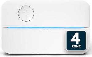 3rd Gen: Smart 4-Zone Sprinkler Controller, App Enabled Automated Water Scheduling, Alexa Compatible, DIY Simple & Fast Install