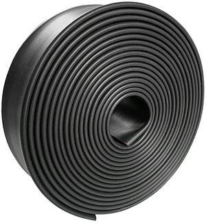 3:1 Ratio Heat Shrink Tubing Roll Adhesive Lined Industrial Marine Grade Dual Wall Heat Shrink Tube Waterproof and Sealed Black (2 inches(50 mm), 30 Feet)