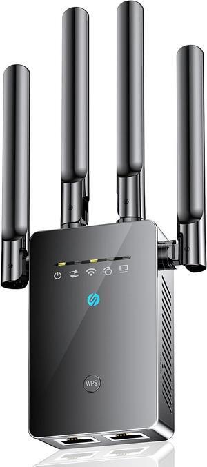 2025 WiFi Extender Signal Booster, Long Range Internet Booster Extender for Home, Mesh Wi-Fi 6X Faster Wireless WiFi Repeater with Ethernet Port, Broader Coverage Than Ever, 1-Tap Setup