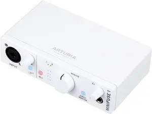 MiniFuse 1 - Compact USB Audio Interface with Creative Software for Recording, Production, Podcasting, Guitar - White