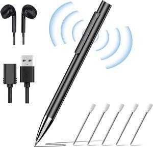Voice Recorder 64GB(4400Hrs),Digital Voice Activated Recorder with Playback,Portable Audio Recorder with Noice Cancelling,USB-C Recording Device for Lectures Meetings Interviews