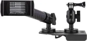 Dash Mount Cell Phone Holder Compatible with 2018-2023 Jeep Wrangler JL (NOT 4xe) & 2020-2023 Jeep Gladiator 2 Mounts for Action Camera & GPS Compatible with iPhone & Android (Driver Side)