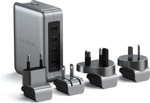 GaN Travel Charger, 145W GaN USB C Charger with 4 Ports, 2X USB C PD 3.1 and 2X USB C PD 3.0, Fast Charging Travel Station for , Windows and Most USB C Devices