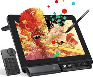 Artist Pro 14 Gen2 Drawing Tablet with Screen 14 inch Graphic Art Tablet with Full Laminated Anti-Glare Screen 16384 Pressure Levels X3 Pro Battery-Free Stylus 123% sRGB Tilt Stand Mini Keydial