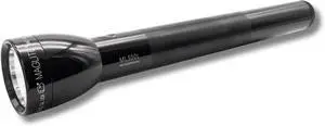 ML300L 4D LED Flashlight  1002 Lumens Long Runtime Adjustable Beam Water-Resistant Aluminum Body  Black