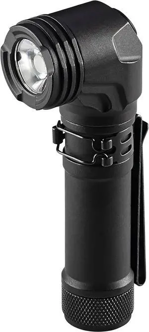 Streamlight 88095 ProTac 90X 1000-Lumen Right Angle Compact Multi-Fuel Tactical EDC Flashlight Includes Rechargeable Battery and Holster, Black