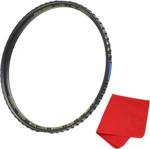 49mm X4 UV Filter for Camera Lenses - UV Protection Photography Filter with Lens Cloth - MRC16, Schott B270, Nano Coatings, Ultra-Slim, Weather-Sealed by