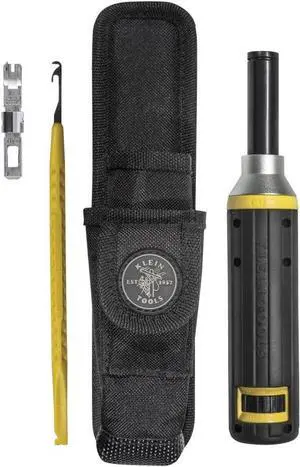 VDV427-822 Impact Punchdown Tool Kit for 110 and 66 Panels, Cushion Grip, 4-Piece Set