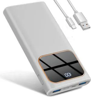 Power Bank 10000mAh Portable Charger Fast Charging us5