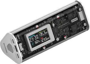 EK 170 Power Bank, 170W Total 24,000mAh High Capacity Portable Charger with Smart Display, IP66 140W PD3.1 Battery Pack for Laptop iPhone 17/16/15 Galaxy Google Pixel MacBook, Steam Deck