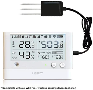 RS485 Soil Temperature and Moisture Sensor, Stainless Soil Probe for Greenhouse,Garden,Lawn,Farm,Soil Temperature Humidity Tester (USB Connector, for WS1-Pro only) RS485 Soil Temperature and Moisture Sensor, Stainless Soil Probe for Greenhouse,Garden,Lawn,Farm,Soil Temperature Humidity Tester (USB Connector, for WS1-Pro only)