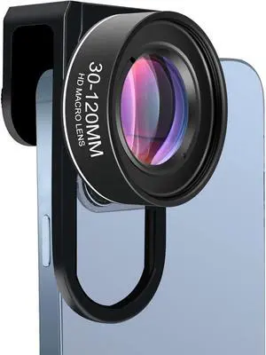 4K UHD 10X Macro Lens for iPhone & Android, Universal Clip-On Phone Camera Lens No Distortion, No Vignetting, 312cm Focus Distance, Ideal for Flowers, Jewelry & Close-Up Photography 4K UHD 10X Macro Lens for iPhone & Android, Universal Clip-On Phone Camera Lens No Distortion, No Vignetting, 312cm Focus Distance, Ideal for Flowers, Jewelry & Close-Up Photography