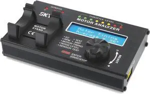 Brushless Motor Analyzer: Motor KV, RPM, Timing Measurement, Hall Sensor Check, Brushless Motor Tester with 2x16 Characters LCD - Ideal for RC Hobby Brushless Motor Analyzer: Motor KV, RPM, Timing Measurement, Hall Sensor Check, Brushless Motor Tester with 2x16 Characters LCD - Ideal for RC Hobby