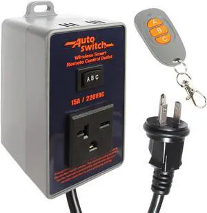 Remote Control Wireless Electrical Outlet Switch, 433M Transmitter 220V Plug (Battery Included), PTA022 Remote Control Wireless Electrical Outlet Switch, 433M Transmitter 220V Plug (Battery Included), PTA022