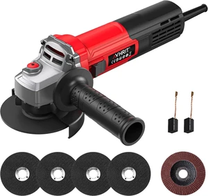 10 Amp 4-1/2" Angle Grinder, 1200W Power Grinder 10 Amp 4-1/2" Angle Grinder, 1200W Power Grinder