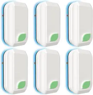 Plug In Air Ionizers-6Pack,Negative Ion Air Purifier,Portable Ionic Air Purifier for Smoke, Pets Smell Quiet Mini Air Freshener for Home, Bedroom, Office,Living Room (6) Plug In Air Ionizers-6Pack,Negative Ion Air Purifier,Portable Ionic Air Purifier for Smoke, Pets Smell Quiet Mini Air Freshener for Home, Bedroom, Office,Living Room (6)