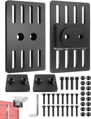Outdoor Camera Mounting Platform for Shipping Containers Heavy Duty Steel Bracket, No-Drill Installation, Adjustable Rail System Adjustable Rails for Cameras/Lights/Ladders (2-Pack) Outdoor Camera Mounting Platform for Shipping Containers Heavy Duty Steel Bracket, No-Drill Installation, Adjustable Rail System Adjustable Rails for Cameras/Lights/Ladders (2-Pack)