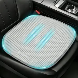 Cooling Gel Seat Cushion for Long Sitting, Green | 3-Second Cooling, Pressure Relief, For Car Seat & Office Chair, Back, Tailbone, Coccyx Support Cooling Gel Seat Cushion for Long Sitting, Green | 3-Second Cooling, Pressure Relief, For Car Seat & Office Chair, Back, Tailbone, Coccyx Support