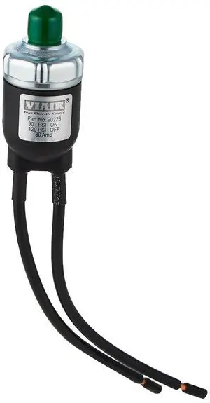 90223 Pressure Switch, Black 1/8 in. NPT (M) 12 gauge 90223 Pressure Switch, Black 1/8 in. NPT (M) 12 gauge