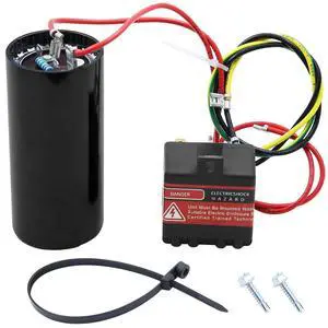 CSR-U2 Hard Start Capacitor Kit for HVAC Systems, Compatible with 3.55 Ton AC Compressors, 189227 µF, 208240VAC, 50/60Hz CSR-U2 Hard Start Capacitor Kit for HVAC Systems, Compatible with 3.55 Ton AC Compressors, 189227 µF, 208240VAC, 50/60Hz