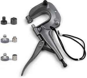 Snap & Grommet Tool - Heavy Duty Snap Fastener & Grommet Installation for Canvas, Boat Covers & More Snap & Grommet Tool - Heavy Duty Snap Fastener & Grommet Installation for Canvas, Boat Covers & More