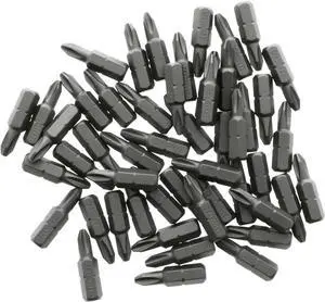 #2 Reduced Phillips Drywall Screw Driver Bit Tips (50-Pack) #2 Reduced Phillips Drywall Screw Driver Bit Tips (50-Pack)