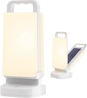 Solar Camping Lantern, Rechargeable Battery Powered Camping Light 6000mAh Up to 80HRS Lasting, Dimmable Night Lamp, Survival gear for Emergency, Power Outages, Outdoor, Indoor Solar Camping Lantern, Rechargeable Battery Powered Camping Light 6000mAh Up to 80HRS Lasting, Dimmable Night Lamp, Survival gear for Emergency, Power Outages, Outdoor, Indoor