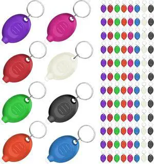 Mini LED Keychain Flashlight, Ultra Bright Tiny Flashlight (96PCS) | Small Keychain Flashlight White Light, Micro Pocket Key Ring LED Flashlight for Emergency Lighting - Multicolor Shell Mini LED Keychain Flashlight, Ultra Bright Tiny Flashlight (96PCS) | Small Keychain Flashlight White Light, Micro Pocket Key Ring LED Flashlight for Emergency Lighting - Multicolor Shell