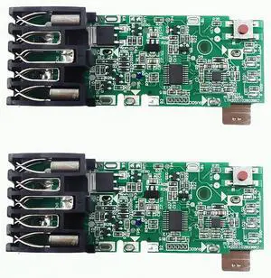 Protection Circuit Board (PCB) for Milwaukee M18 18V Batteries Replacement BMS Module for 1.5Ah, 2.0Ah, 3.0Ah, 4.0Ah, 5.0Ah & 9.0Ah Models (Battery Not Included, 2-Pack) Protection Circuit Board (PCB) for Milwaukee M18 18V Batteries Replacement BMS Module for 1.5Ah, 2.0Ah, 3.0Ah, 4.0Ah, 5.0Ah & 9.0Ah Models (Battery Not Included, 2-Pack)