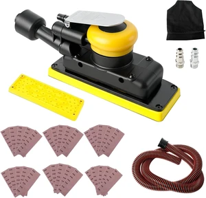 Pneumatic Random Orbital Sander, 70mm x 198mm, 1/8" Orbit Pneumatic Random Orbital Sander, 70mm x 198mm, 1/8" Orbit