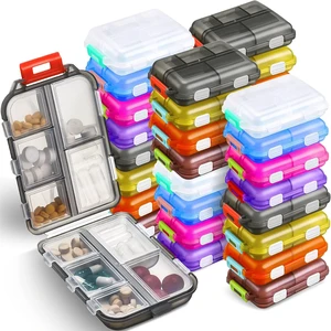 32-Pack Travel Pill Organizer with 10 Compartments, Portable Pill Case 32-Pack Travel Pill Organizer with 10 Compartments, Portable Pill Case