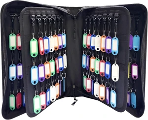 138-Position Key Organizer with Combination Lock, Waterproof Fireproof Zippered Key Case 138-Position Key Organizer with Combination Lock, Waterproof Fireproof Zippered Key Case