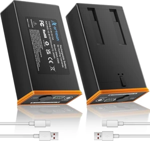2-Pack 6700mAh Power Mag Rechargeable Lithium-Ion Battery for Moultrie Edge, Edge PRO, Edge 2 & Edge 2 PRO Trail Cameras 2-Pack 6700mAh Power Mag Rechargeable Lithium-Ion Battery for Moultrie Edge, Edge PRO, Edge 2 & Edge 2 PRO Trail Cameras