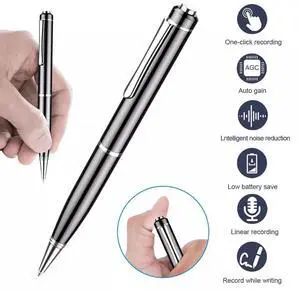 Voice HD Recorder Pen Digital Activated Mini Spy Audio Dictaphone Pen MP3 Player Voice HD Recorder Pen Digital Activated Mini Spy Audio Dictaphone Pen MP3 Player