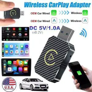 USB Wireless CarPlay Adapter For iPhone Apple Wireless Carplay Dongle Plug Play USB Wireless CarPlay Adapter For iPhone Apple Wireless Carplay Dongle Plug Play