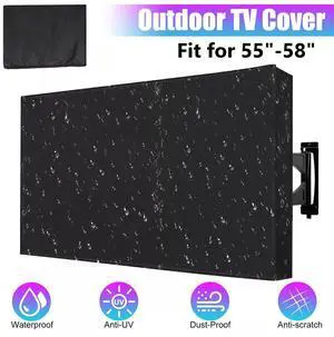 Outdoor TV Cover Fitted Waterproof Weatherproof Television Protector 55-58 inch Outdoor TV Cover Fitted Waterproof Weatherproof Television Protector 55-58 inch