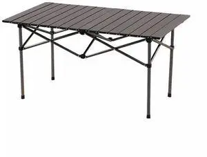 Folding Camping Table Portable Picnic Aluminum Large Hard Surface Carry Bag Folding Camping Table Portable Picnic Aluminum Large Hard Surface Carry Bag